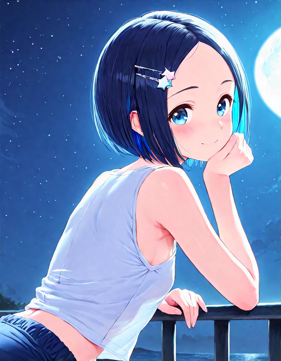 父の声で押している