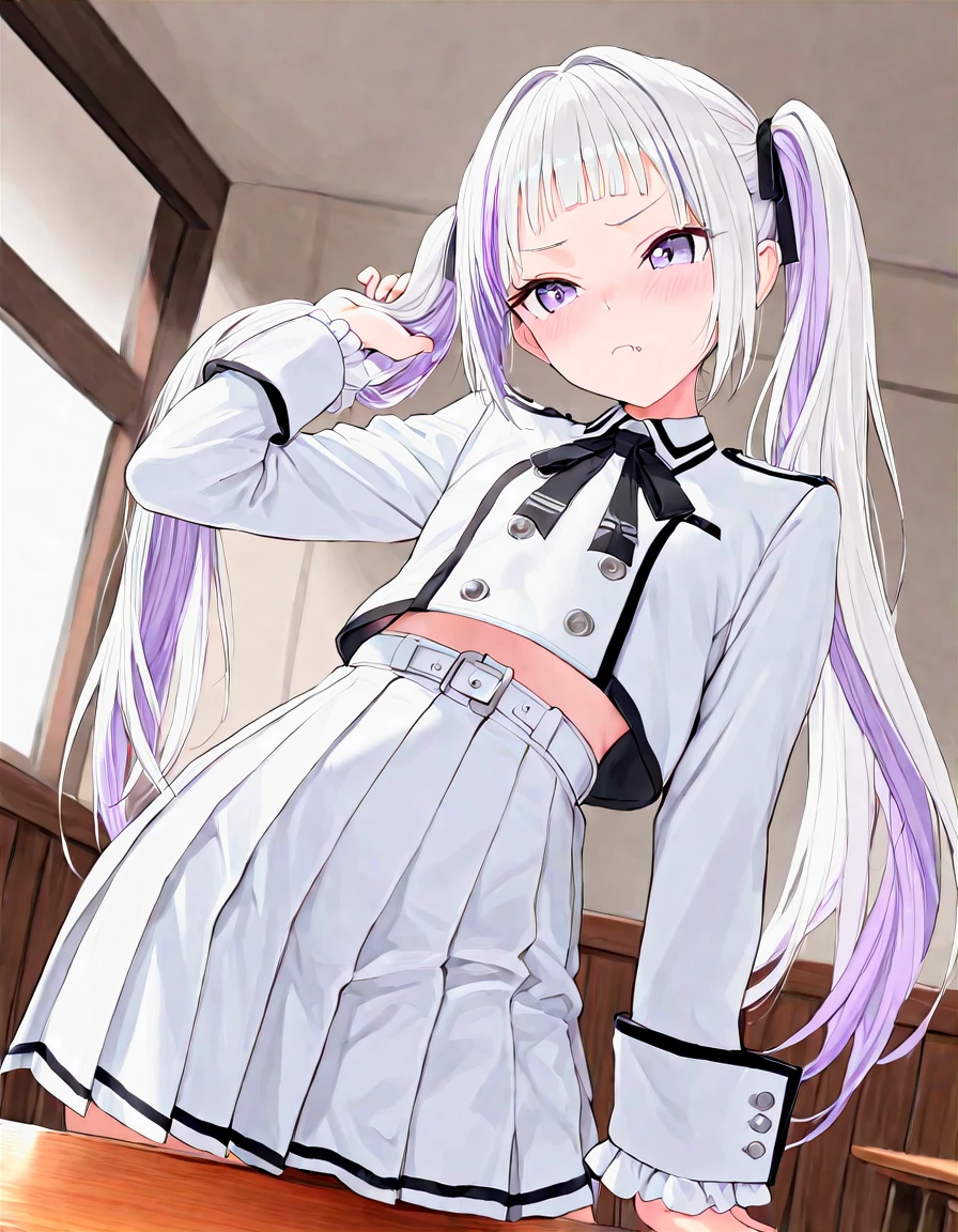 髪の毛先