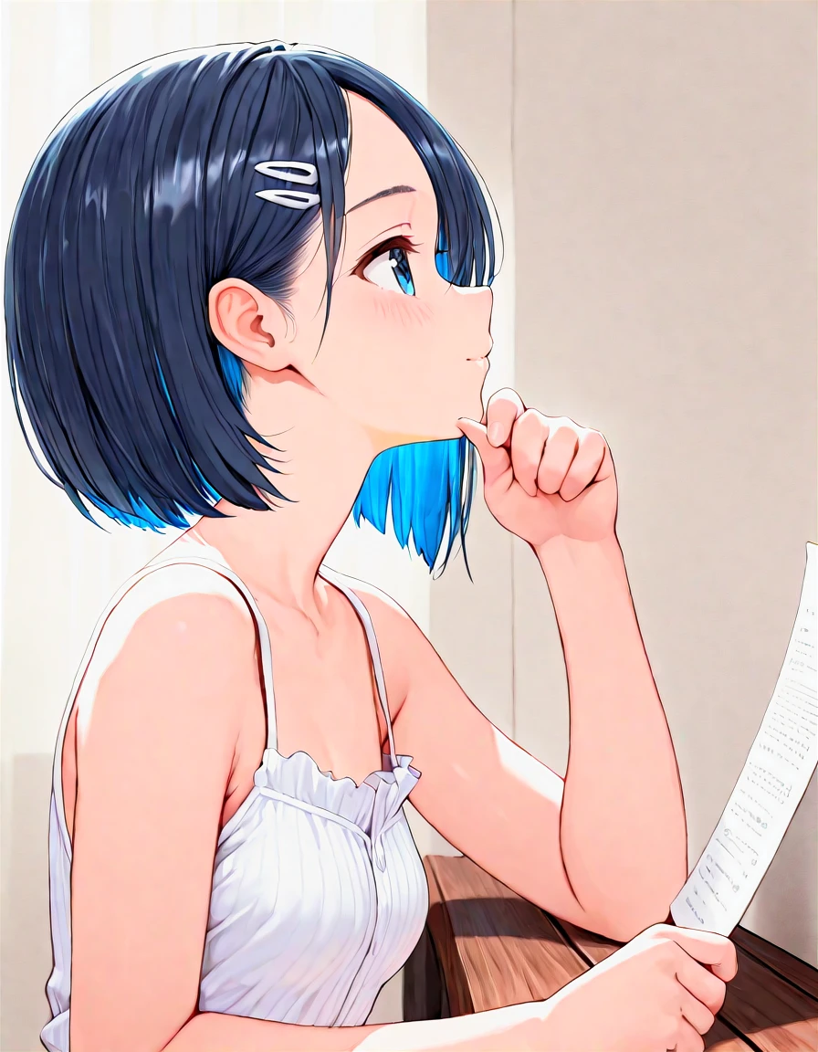 同じ紙で見せて