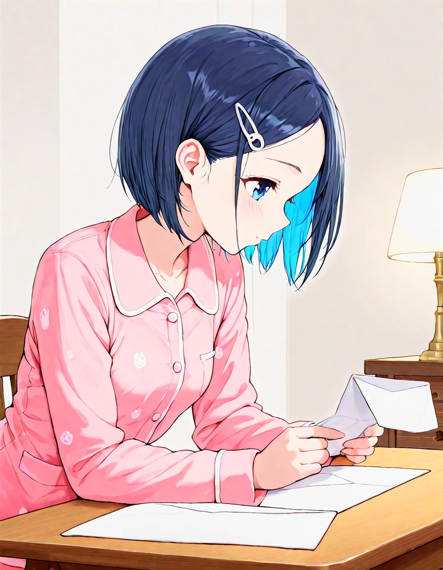 机の上の封筒