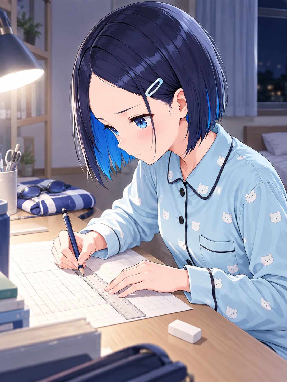 白い紙の初日