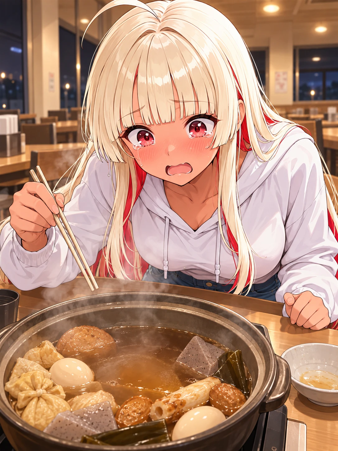 一行目で止まった
