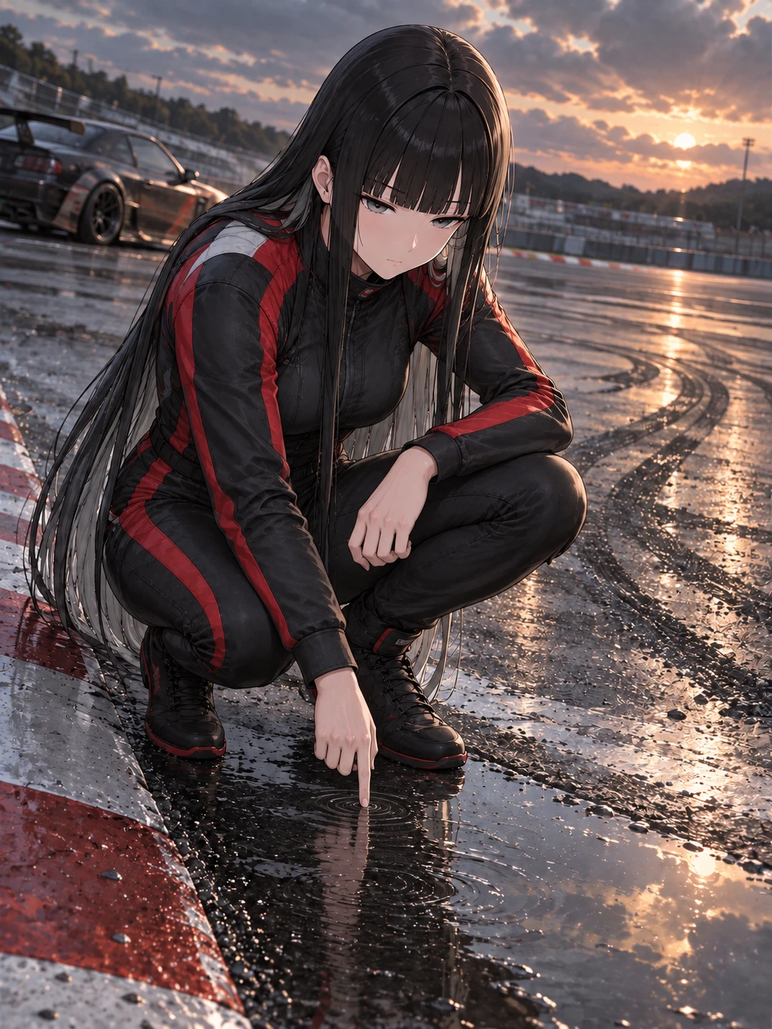 手が比べる