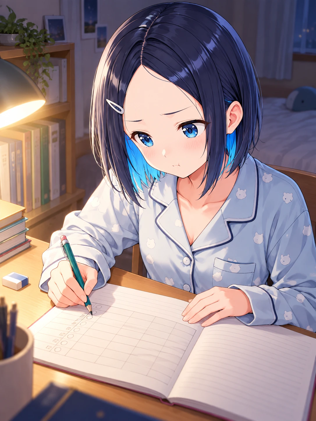 名前の横
